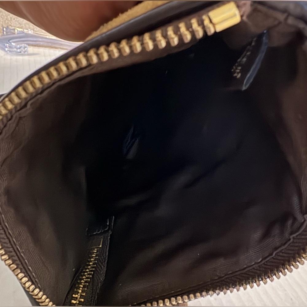 Preloved Coach Gold Metallic Patchwork Crossbody … - image 3